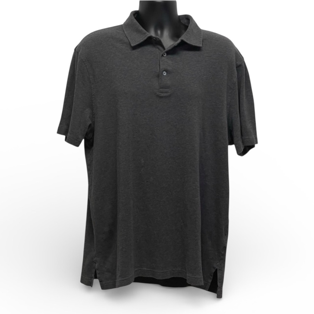 Brooks Brothers Supima Cotton Golf Polo XL Dark Gray Original Fit